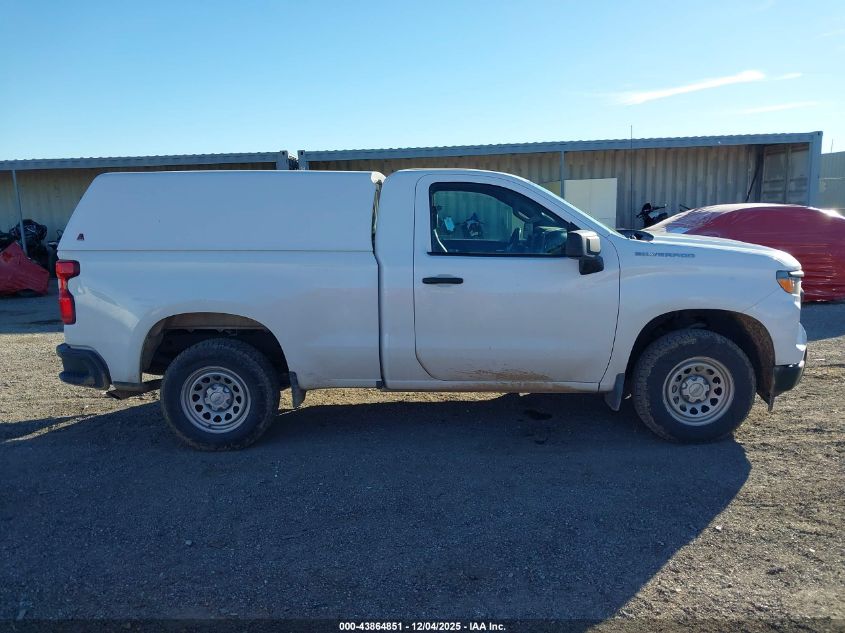 2023 Chevrolet Silverado 1500 2Wd Standard Bed Wt VIN: 3GCNAAEK1PG357728 Lot: 43864851