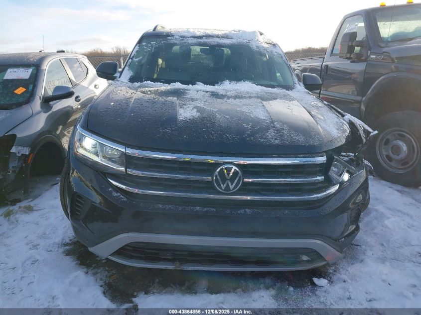 2021 Volkswagen Atlas 3.6L V6 Se W/Technology VIN: 1V2KR2CA1MC563169 Lot: 43864856