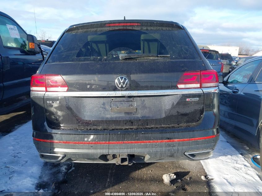 2021 Volkswagen Atlas 3.6L V6 Se W/Technology VIN: 1V2KR2CA1MC563169 Lot: 43864856