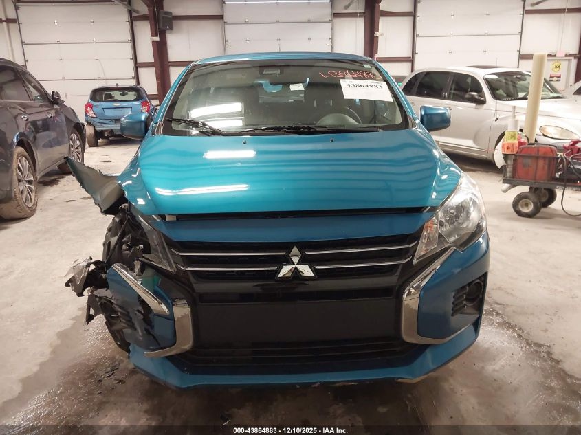 2023 Mitsubishi Mirage Es/Le VIN: ML32AUHJ8PH004502 Lot: 43864883