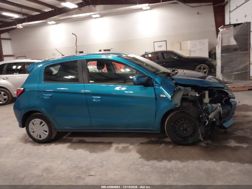 2023 Mitsubishi Mirage Es/Le VIN: ML32AUHJ8PH004502 Lot: 43864883