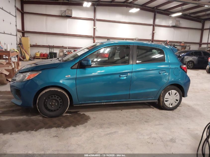 2023 Mitsubishi Mirage Es/Le VIN: ML32AUHJ8PH004502 Lot: 43864883