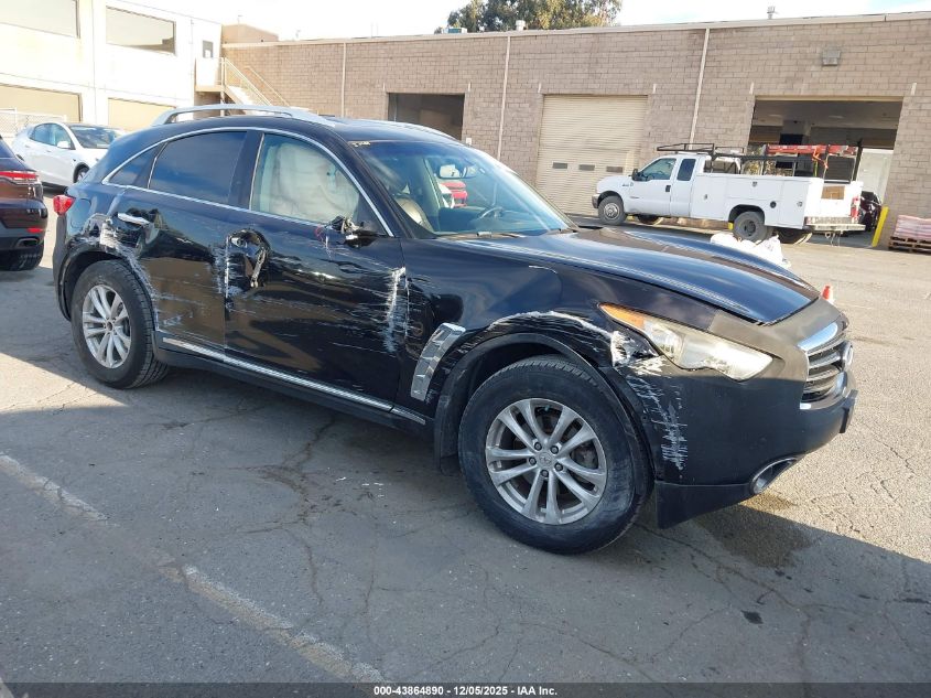 2012 Infiniti Fx35 VIN: JN8AS1MW3CM152732 Lot: 43864890