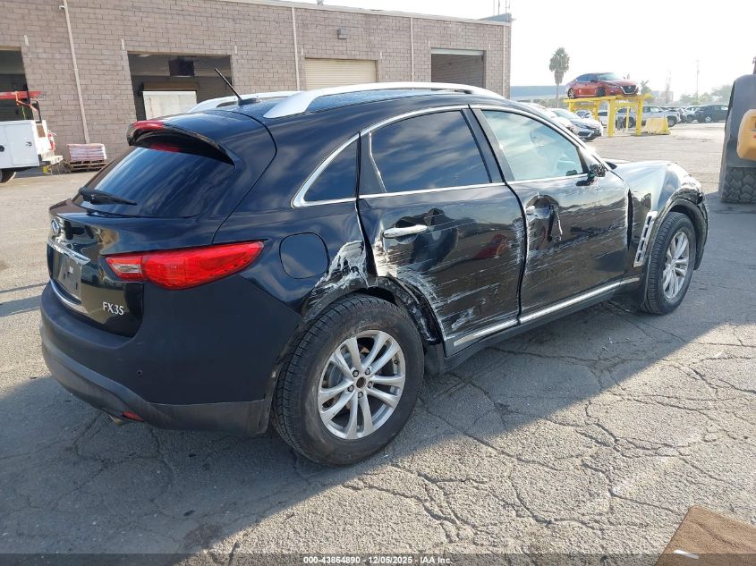 2012 Infiniti Fx35 VIN: JN8AS1MW3CM152732 Lot: 43864890
