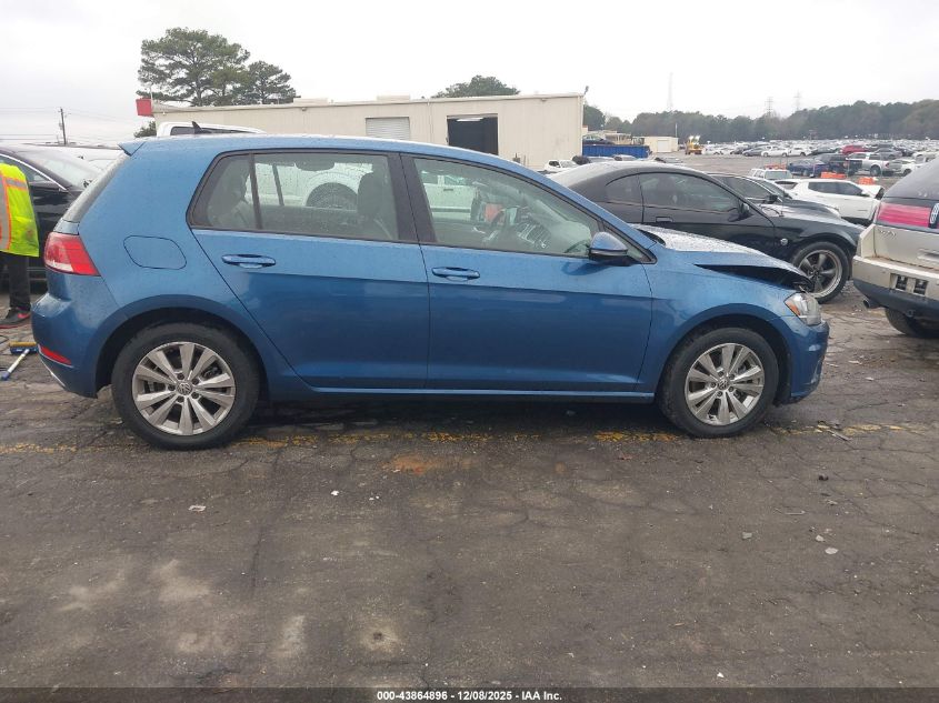 2021 Volkswagen Golf 1.4T Tsi VIN: 3VWG57AU8MM005862 Lot: 43864896