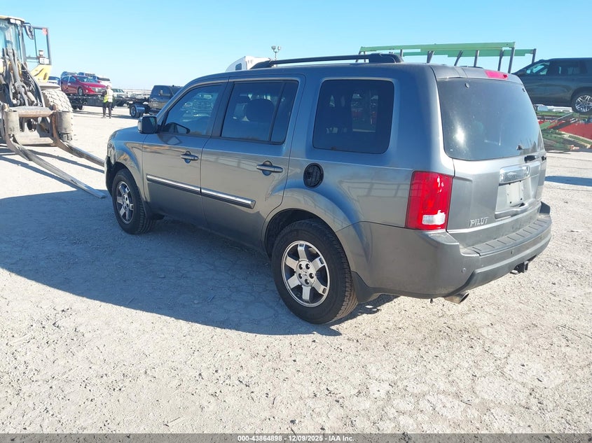 Vin: 5fnyf3h90bb037186, lot: 44360416, honda pilot touring 20113