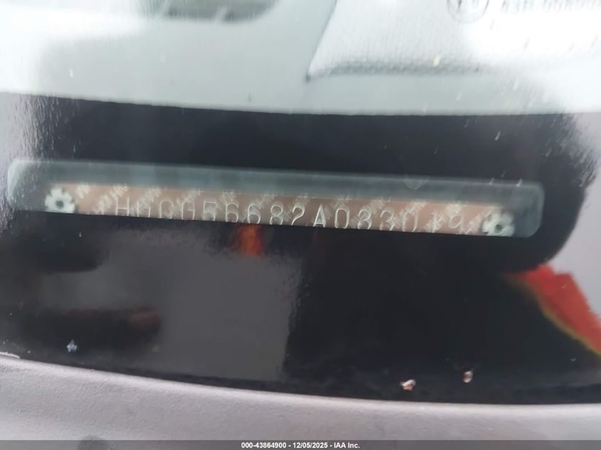 2002 Honda Accord 2.3 Ex VIN: 1HGCG56682A033019 Lot: 43864900