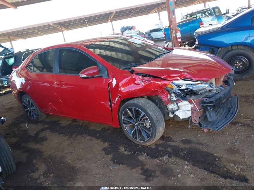 2018 Toyota Corolla Se VIN: 5YFBURHE8JP772173 Lot: 43864901