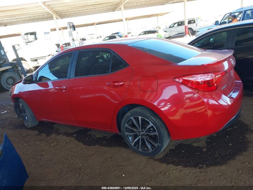 2018 Toyota Corolla Se VIN: 5YFBURHE8JP772173 Lot: 43864901