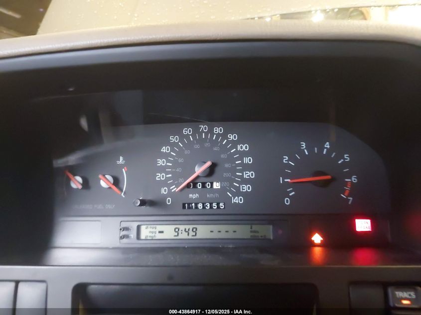 1995 Volvo 850 Glt VIN: YV1LS5533S1254784 Lot: 43864917