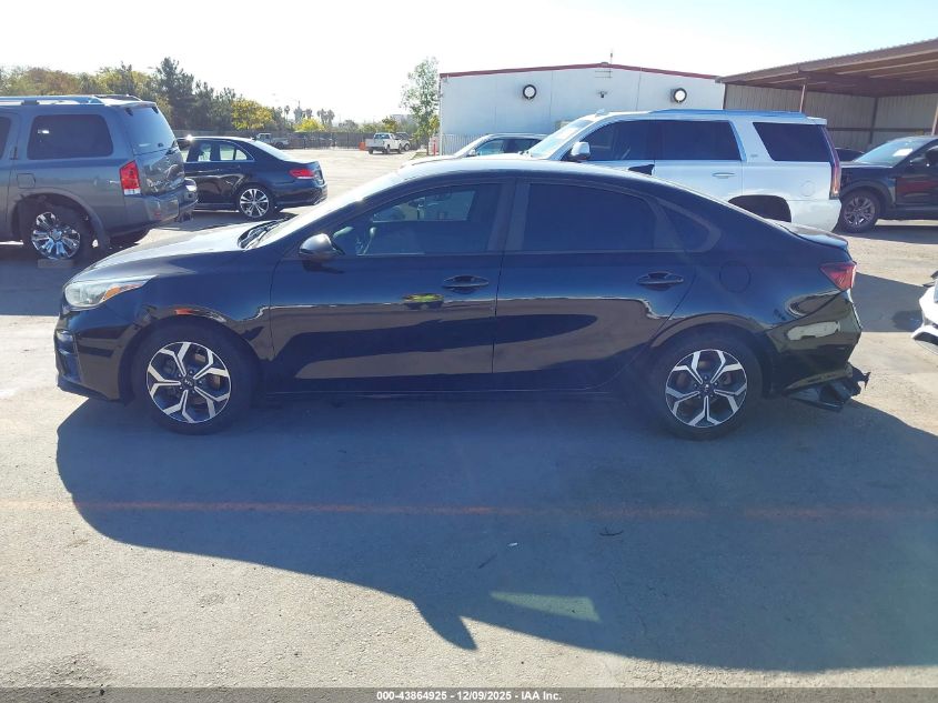 2019 Kia Forte Lxs VIN: 3KPF24AD9KE014843 Lot: 43864925