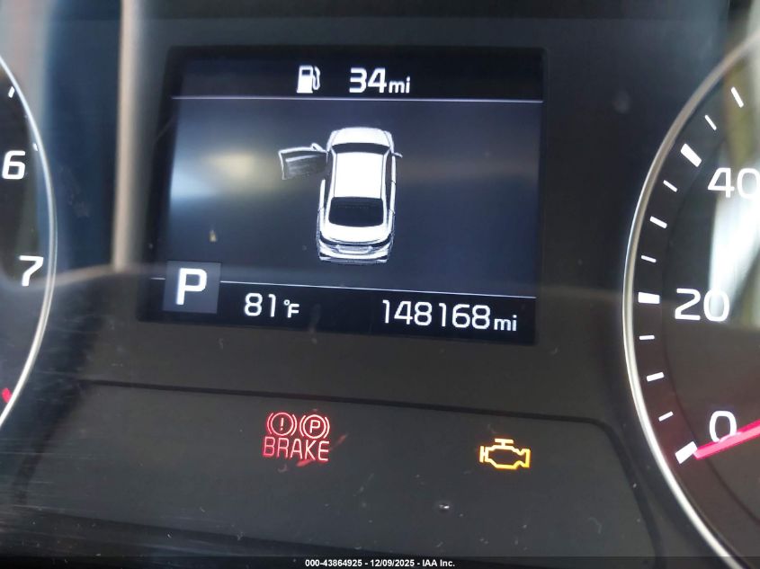 2019 Kia Forte Lxs VIN: 3KPF24AD9KE014843 Lot: 43864925