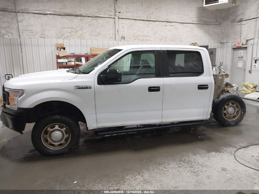 2018 Ford F-150 Xl VIN: 1FTFW1E56JKC56393 Lot: 43864936
