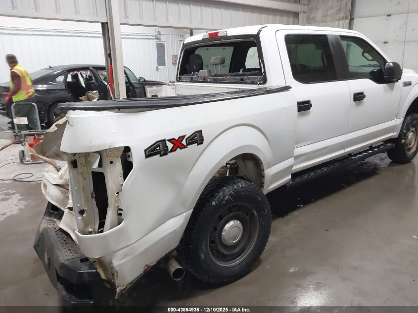 2018 Ford F-150 Xl VIN: 1FTFW1E56JKC56393 Lot: 43864936