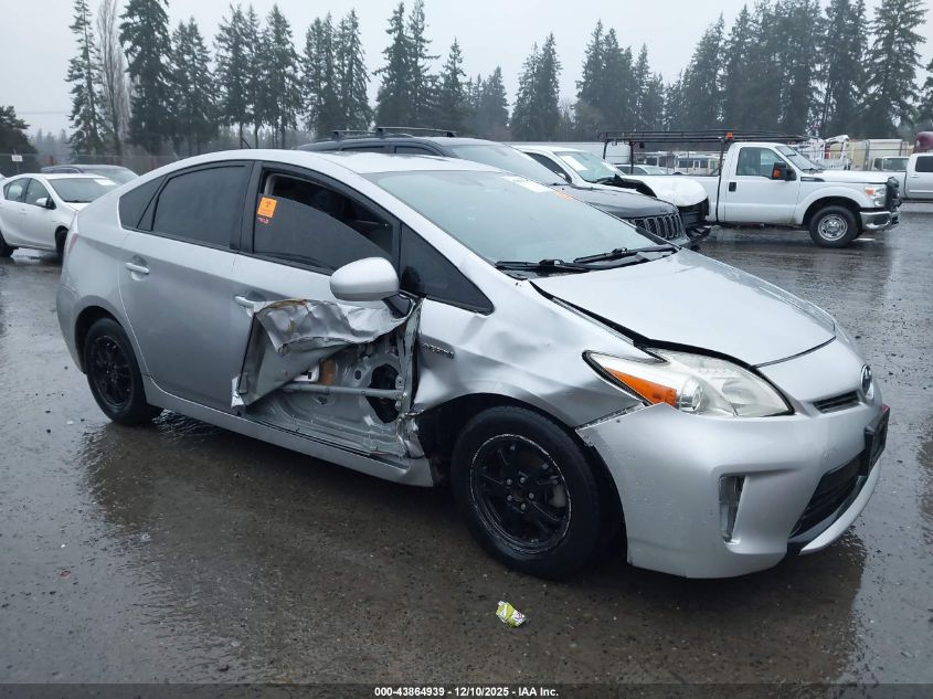 2013 Toyota Prius Two VIN: JTDKN3DU5D5565524 Lot: 43864939