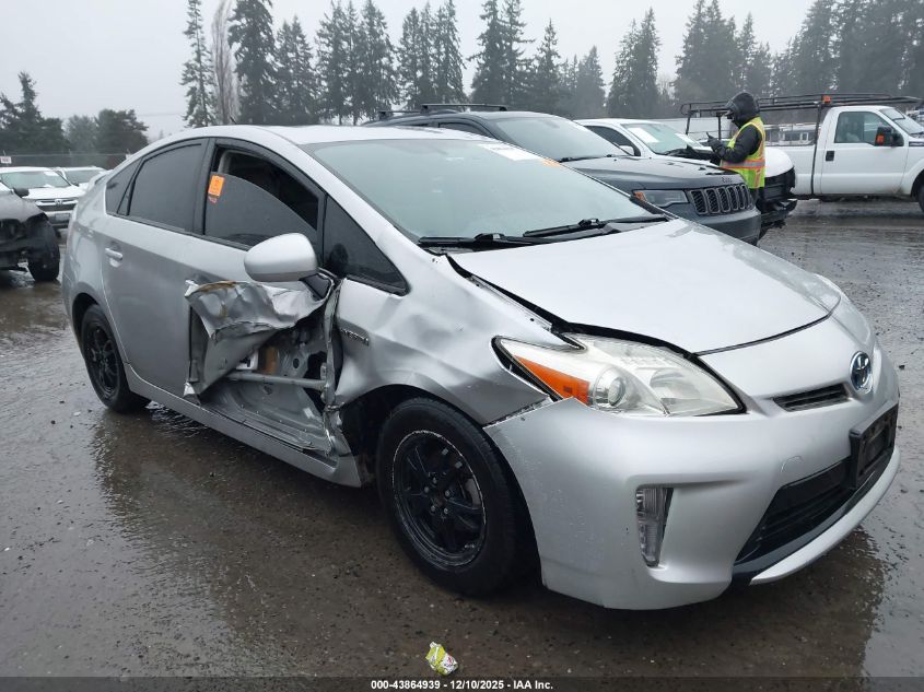 2013 Toyota Prius Two VIN: JTDKN3DU5D5565524 Lot: 43864939