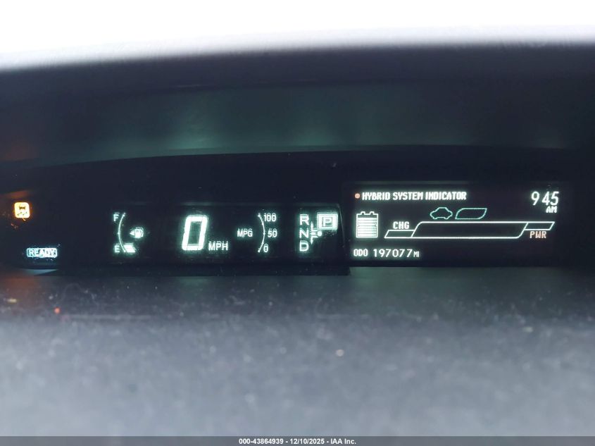 2013 Toyota Prius Two VIN: JTDKN3DU5D5565524 Lot: 43864939