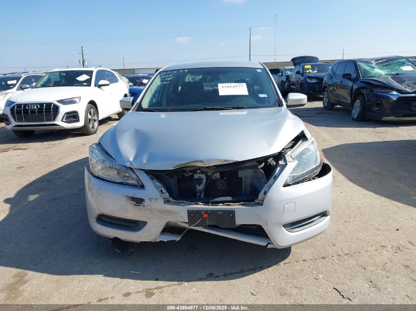 2013 Nissan Sentra Sv VIN: 3N1AB7AP2DL686900 Lot: 43864977