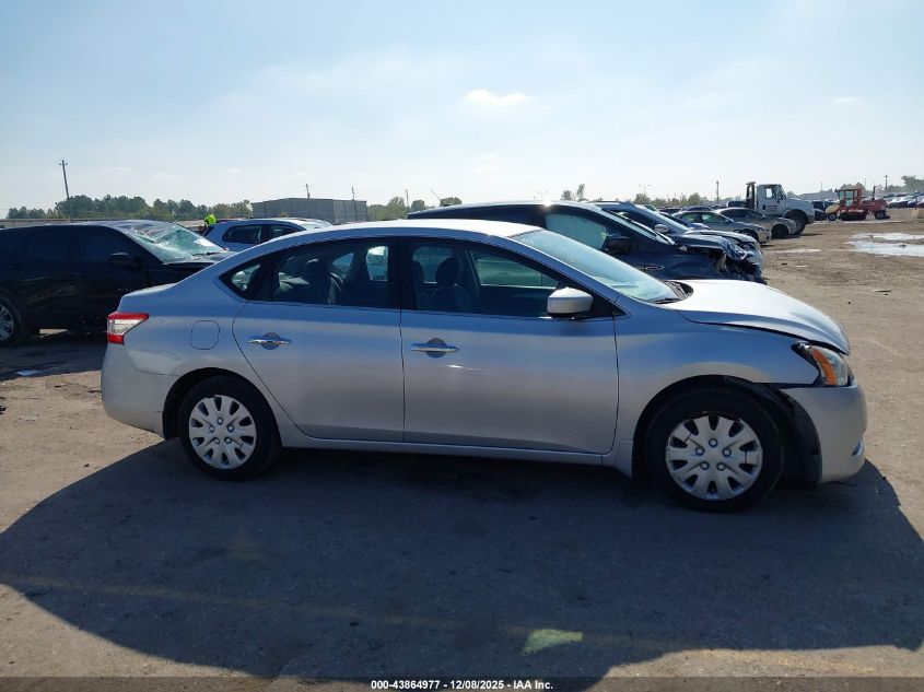 2013 Nissan Sentra Sv VIN: 3N1AB7AP2DL686900 Lot: 43864977