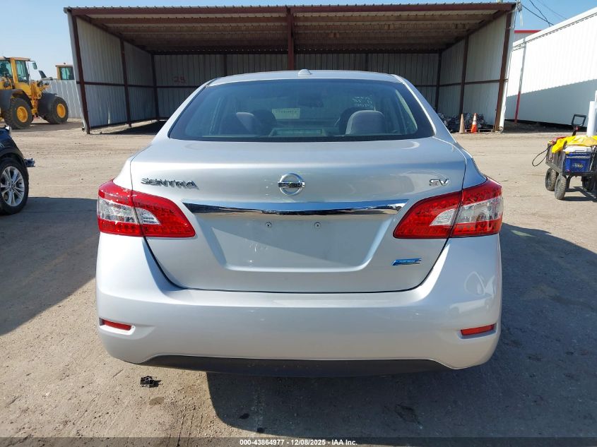 2013 Nissan Sentra Sv VIN: 3N1AB7AP2DL686900 Lot: 43864977