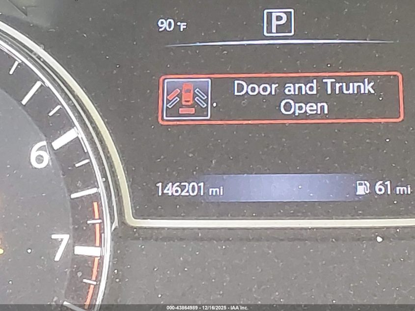 2016 Nissan Altima 2.5/2.5 S/2.5 Sl/2.5 Sr/2.5 Sv VIN: 1N4AL3AP2GN308038 Lot: 43864989