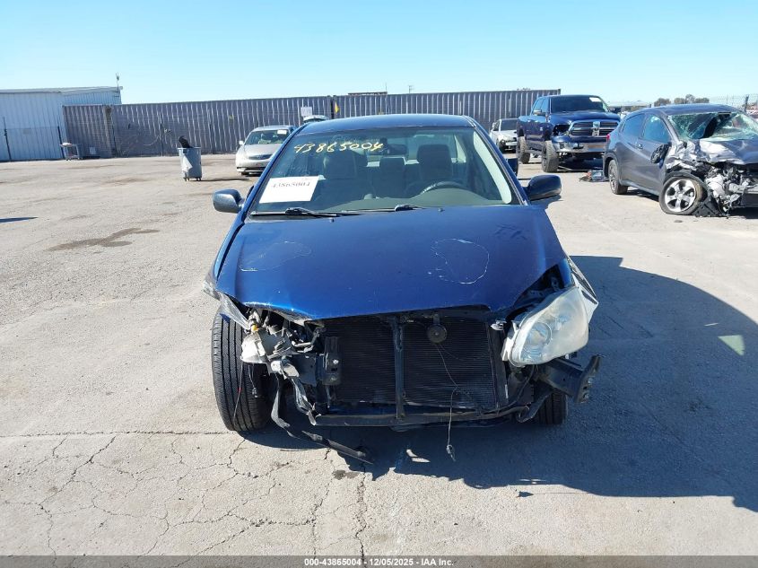 2008 Toyota Corolla Ce VIN: 1NXBR32E78Z043727 Lot: 43865004