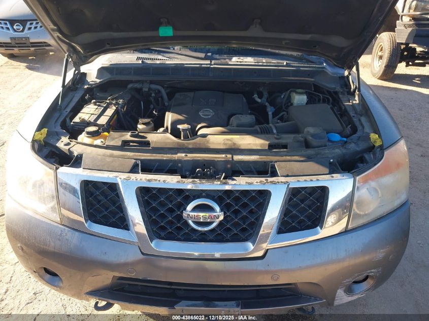 2014 Nissan Armada Platinum VIN: 5N1BA0NFXEN603448 Lot: 43865022