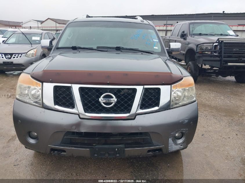 2014 Nissan Armada Platinum VIN: 5N1BA0NFXEN603448 Lot: 43865022