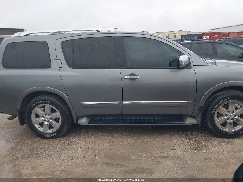 2014 Nissan Armada Platinum VIN: 5N1BA0NFXEN603448 Lot: 43865022