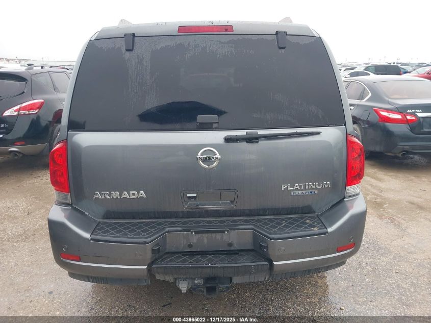 2014 Nissan Armada Platinum VIN: 5N1BA0NFXEN603448 Lot: 43865022