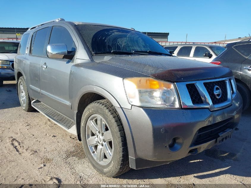 2014 Nissan Armada Platinum VIN: 5N1BA0NFXEN603448 Lot: 43865022