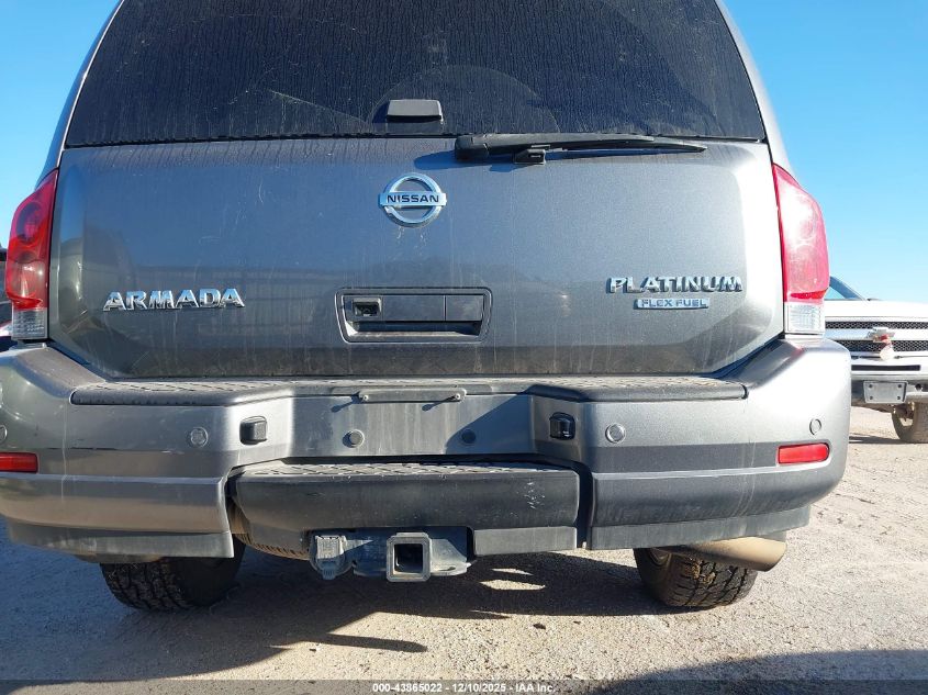 2014 Nissan Armada Platinum VIN: 5N1BA0NFXEN603448 Lot: 43865022