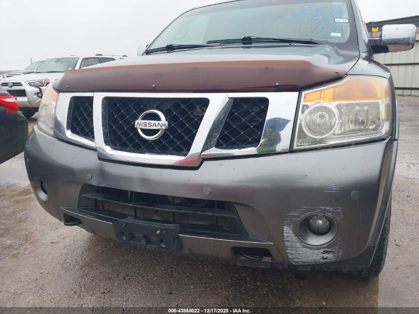 2014 Nissan Armada Platinum VIN: 5N1BA0NFXEN603448 Lot: 43865022