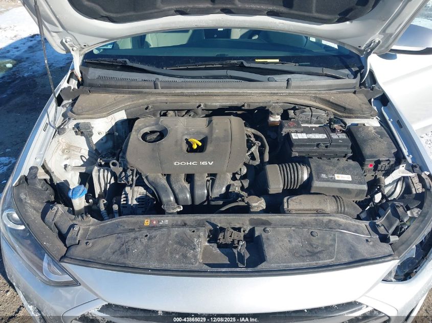 2018 Hyundai Elantra Sel VIN: 5NPD84LF0JH337791 Lot: 43865029