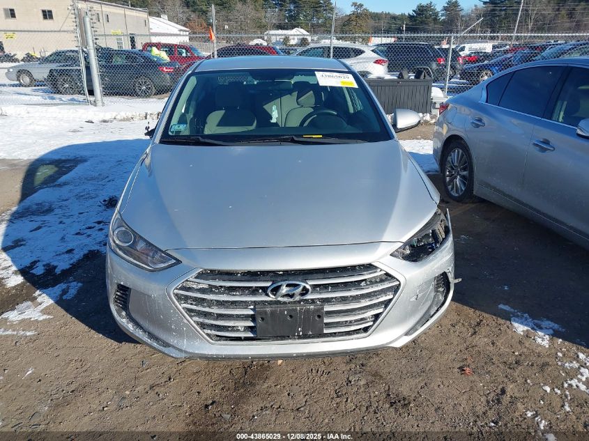 2018 Hyundai Elantra Sel VIN: 5NPD84LF0JH337791 Lot: 43865029