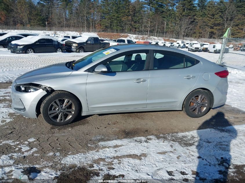 2018 Hyundai Elantra Sel VIN: 5NPD84LF0JH337791 Lot: 43865029