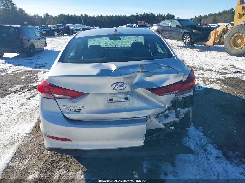 2018 Hyundai Elantra Sel VIN: 5NPD84LF0JH337791 Lot: 43865029