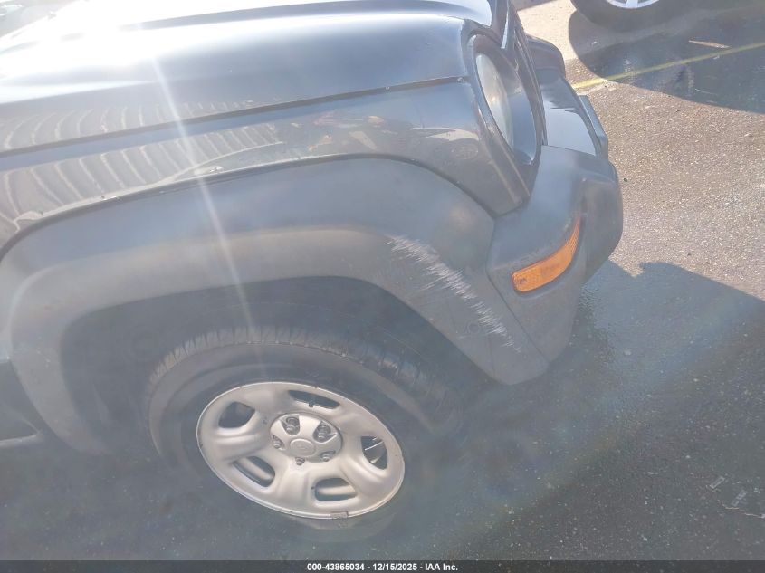 2002 Jeep Liberty Sport VIN: 1J4GL48K22W299536 Lot: 43865034