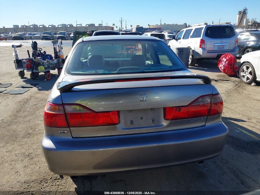 2000 Honda Accord 3.0 Ex VIN: 1HGCG1650YA081302 Lot: 43865036