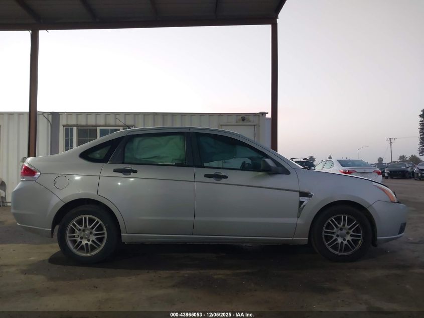 2008 Ford Focus Se/Ses VIN: 1FAHP35N88W137013 Lot: 43865053