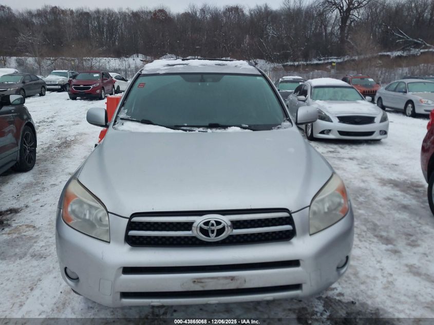 2008 Toyota Rav4 Limited VIN: JTMBD31V086067005 Lot: 43865068