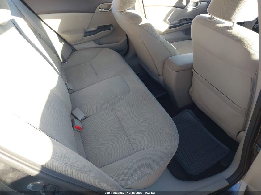 2012 Honda Civic Lx VIN: 19XFB2F51CE001401 Lot: 43865067