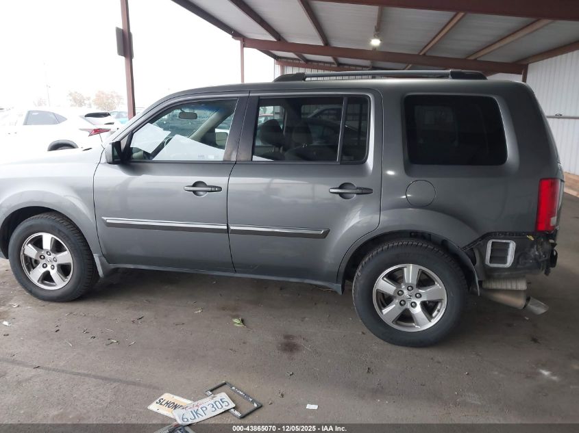 2009 Honda Pilot Ex VIN: 5FNYF48429B012150 Lot: 43865070