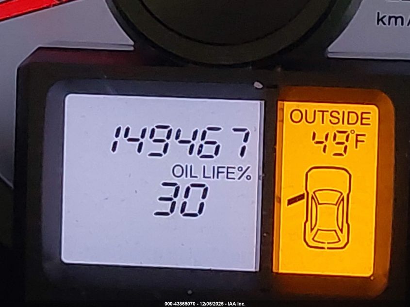 2009 Honda Pilot Ex VIN: 5FNYF48429B012150 Lot: 43865070