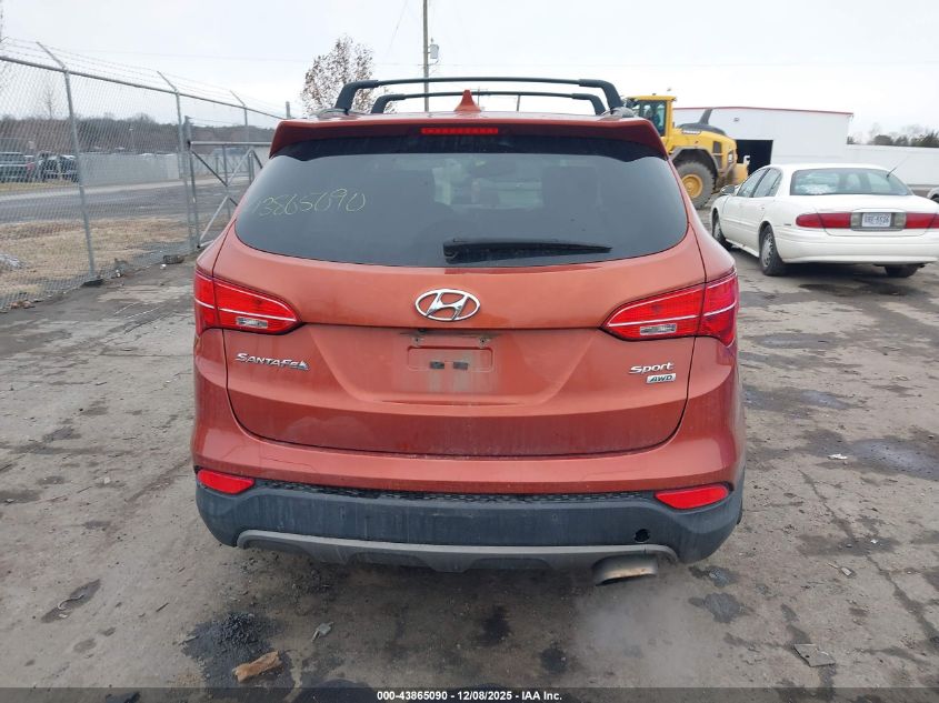 2015 Hyundai Santa Fe Sport 2.4L VIN: 5XYZUDLBXFG283638 Lot: 43865090