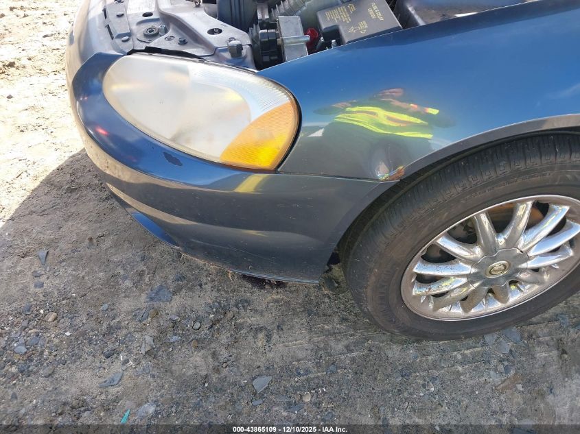 2002 Chrysler Sebring Limited VIN: 1C3EL65R82N166400 Lot: 43865109