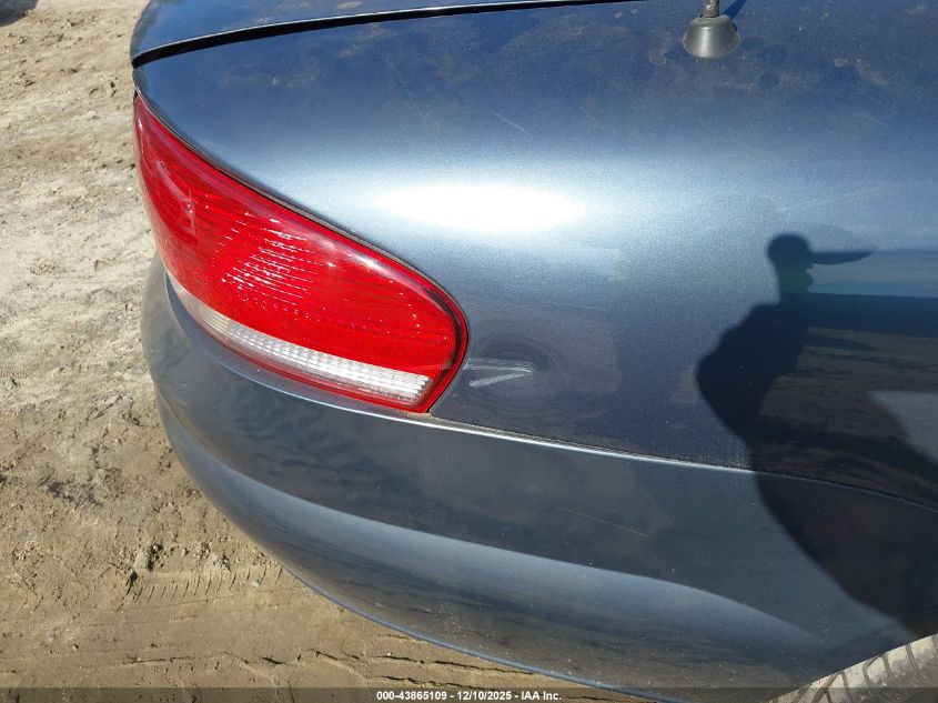 2002 Chrysler Sebring Limited VIN: 1C3EL65R82N166400 Lot: 43865109