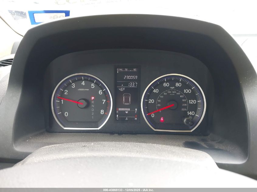 2009 Honda Cr-V Ex VIN: JHLRE38599C014861 Lot: 43865133