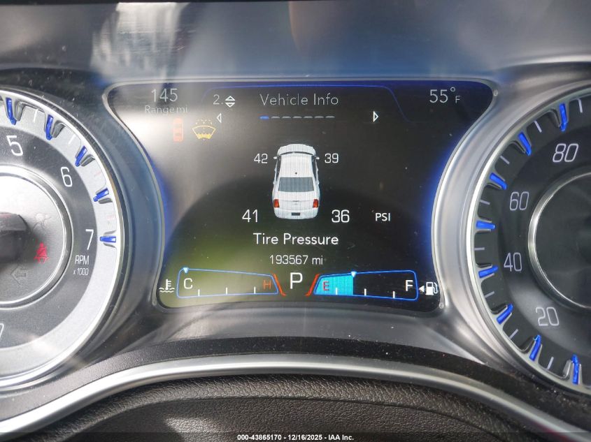 2016 Chrysler 300 Limited VIN: 2C3CCAAG5GH358243 Lot: 43865170