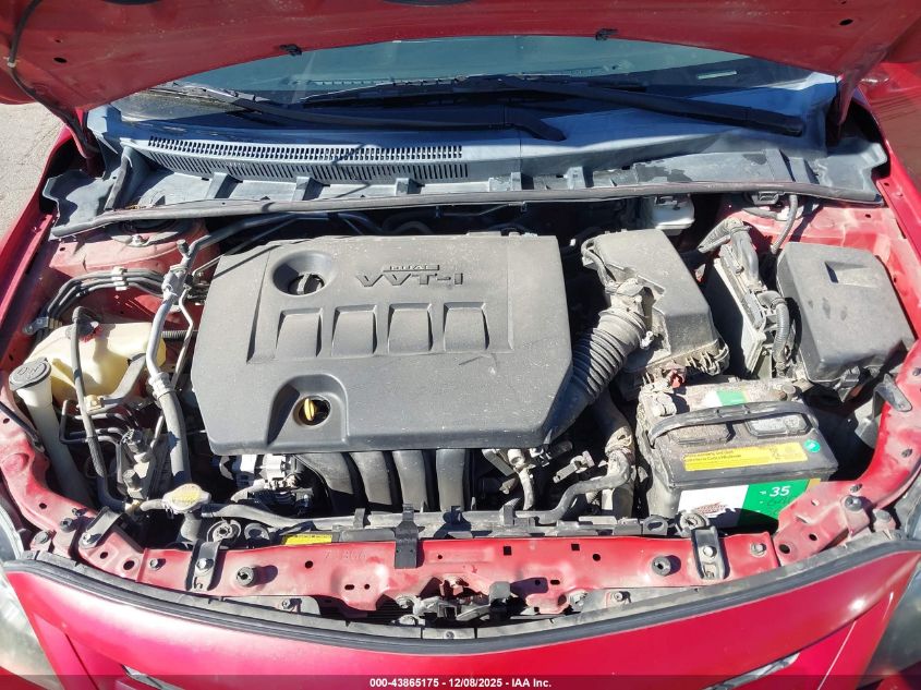 2012 Toyota Corolla S VIN: 2T1BU4EE7CC881010 Lot: 43865175